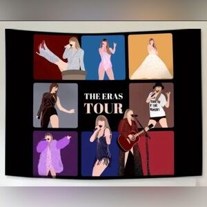 The Eras Tour Room Tapestry